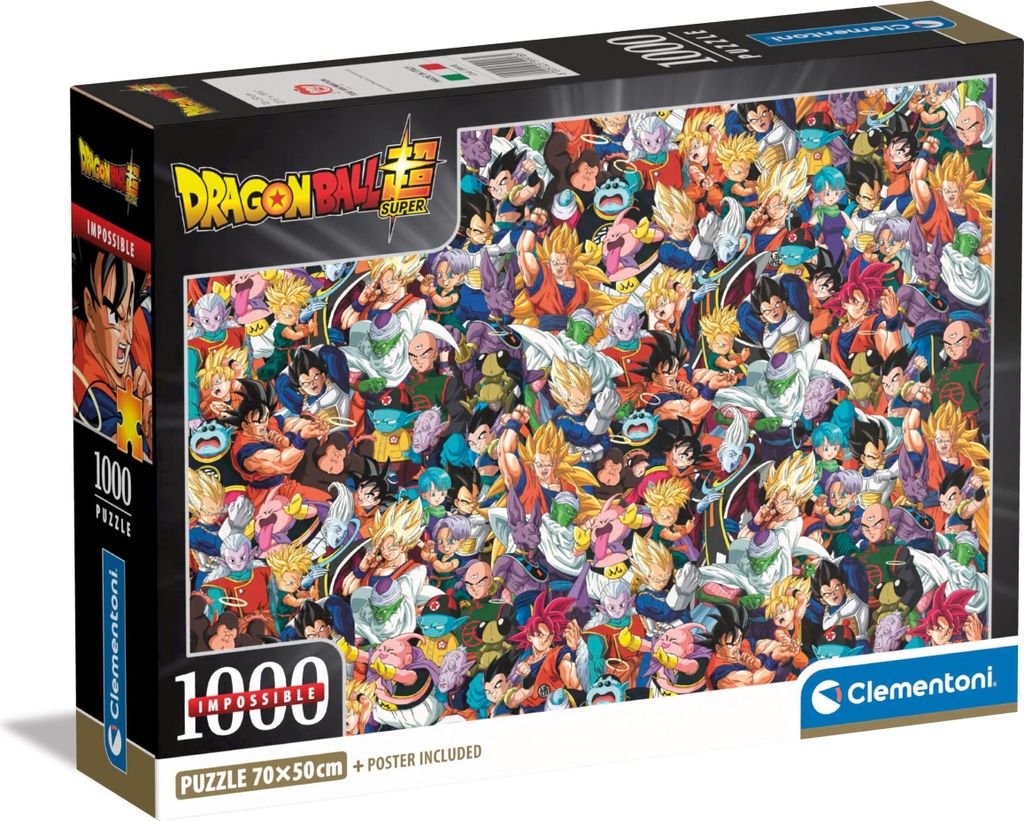 Clementoni - Puzzle 1000 elementów Dragon Ball - Oficjalny Image du produit 