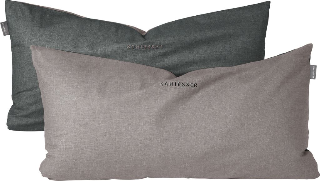 Schiesser Kissenhüllenset Doubleface | 2-teilig | Produktbild 