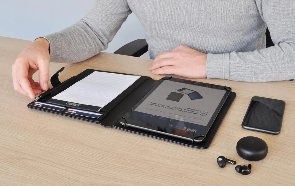 Étui pour Tablette et Prise de Notes - Solution Bureau Mobile DESQ - 6