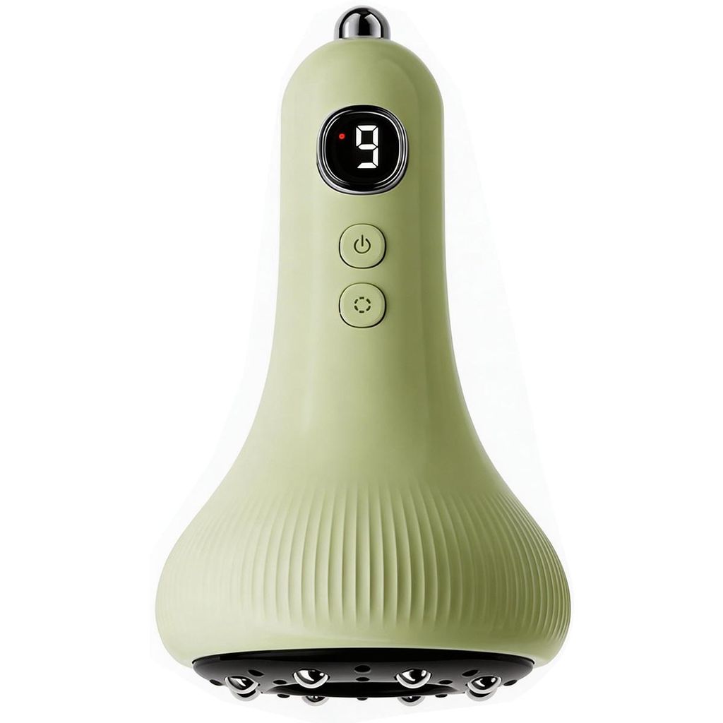 Intelligenter elektrischer Schröpf-und Gua-Sha-Gerät,9Saugstufen,Wärme & Rotlicht,ergonomisch,für Muskelentspannung,Blutzirkulation und Heimthe...