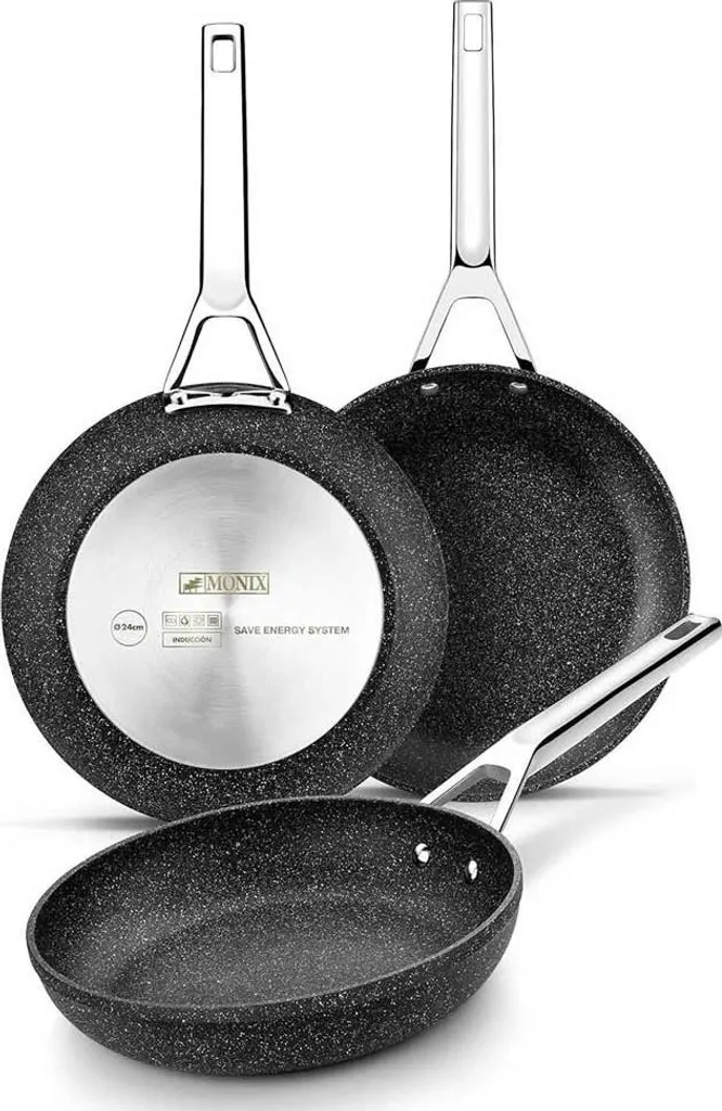 Pan Monix M741226 Ø 26 cm Quantanio Nero - 5