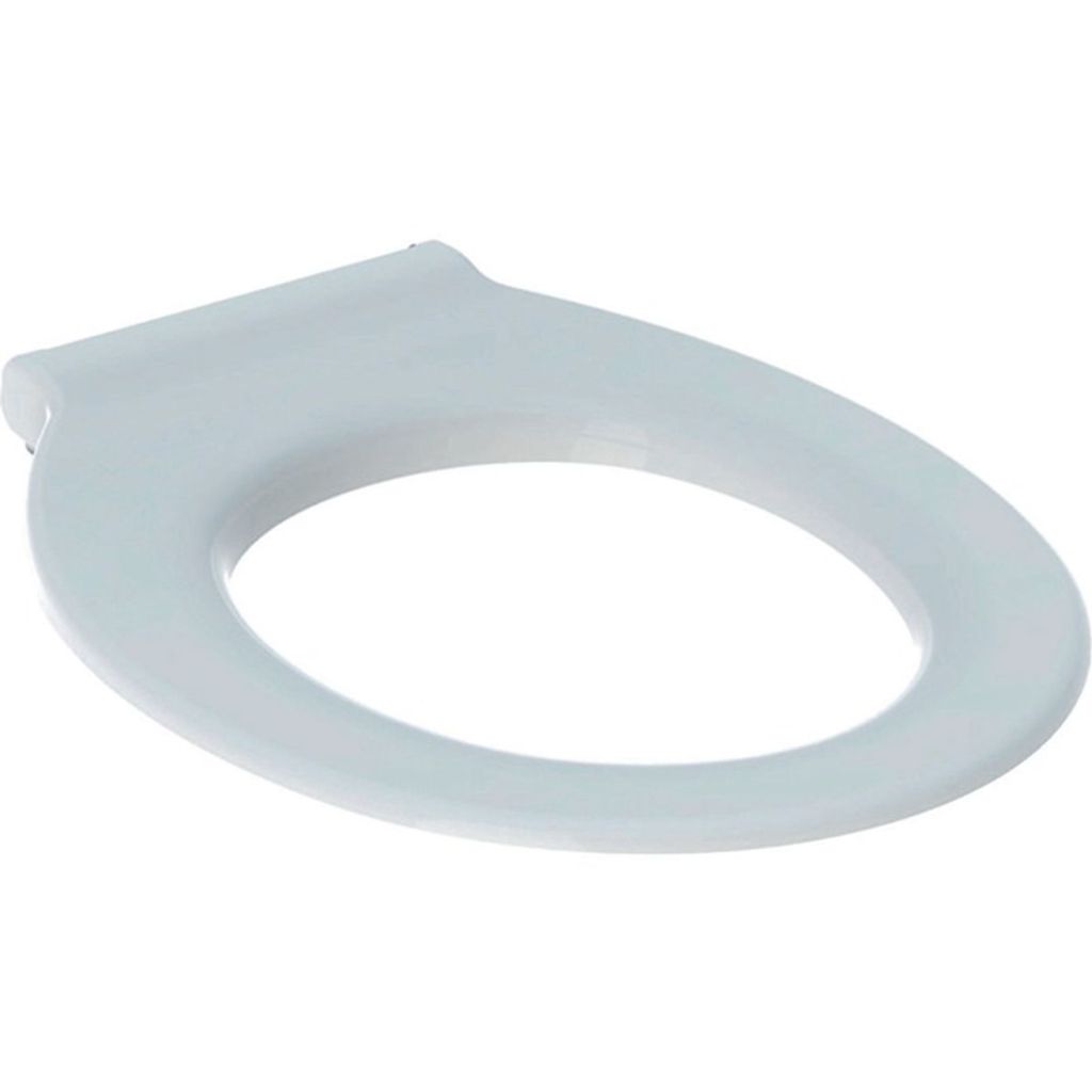 Geberit Renova Nr. 1 Comfort WC-Sitzring, barrierefrei, antibakteriell, Befestigung von oben, 500.680.01.1