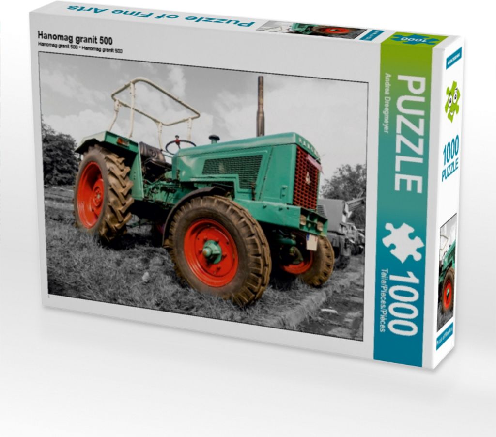 Calvendo Hanomag granit 500 1000 Teile Puzzle quer 640x480mm, Dreegmeyer Andrea; 7419862
