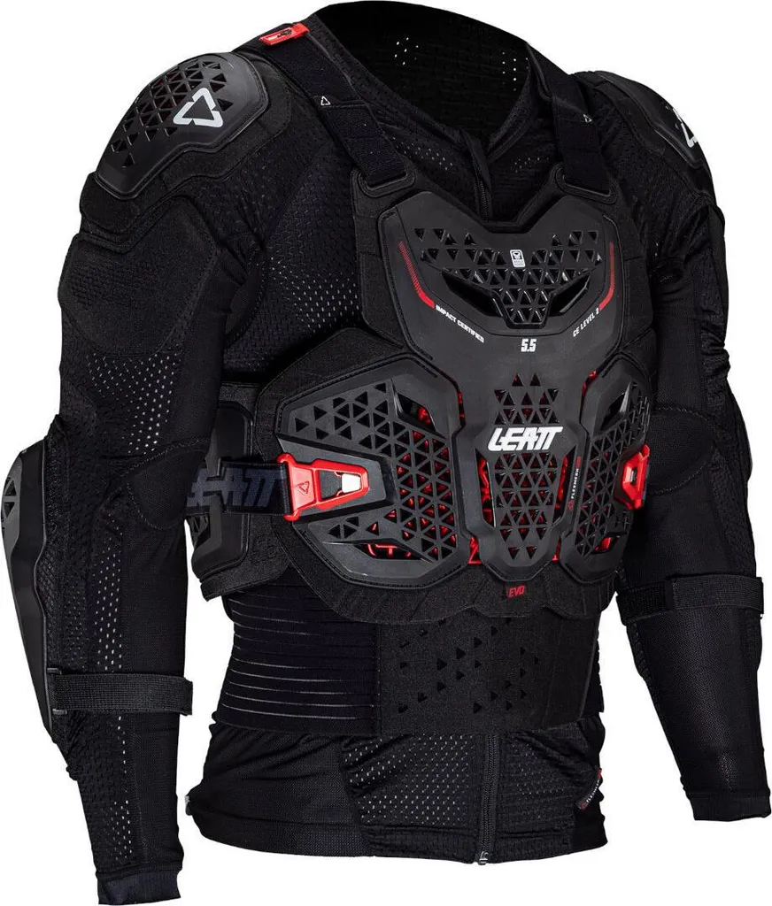 Protection Thoracique Enduro Leatt 5.5 Body Protector Evo Noir - Taille L