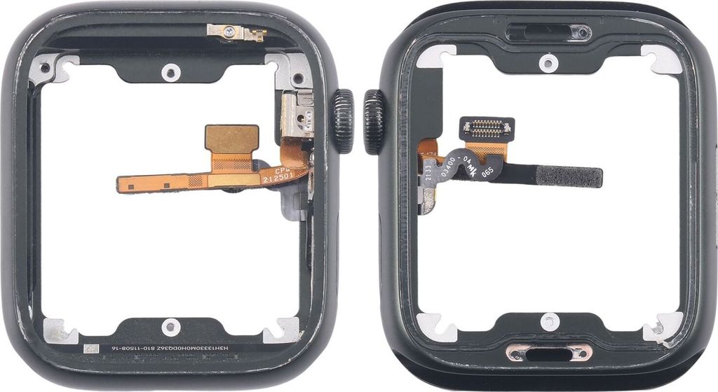Für Apple Watch Series 7 41mm LTE Mittelrahmen mit Krone und Flexkabel Grün