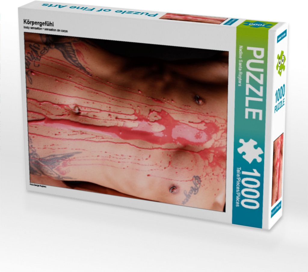 CALVENDO Puzzle Körpergefühl 1000 Teile Puzzle hoch | 1000 Produktbild 
