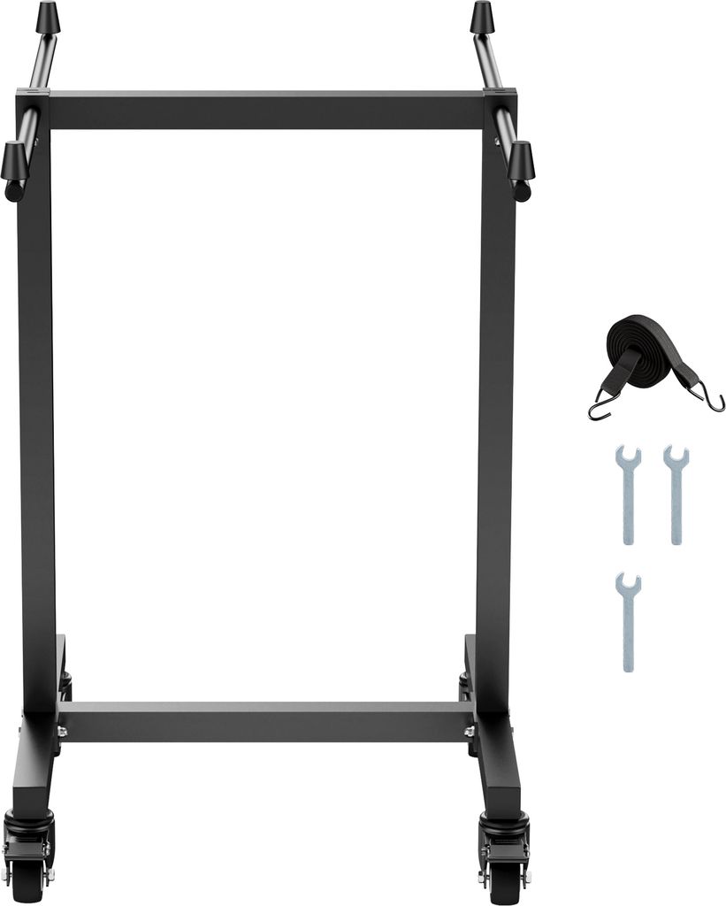 SucceBuy Stuhlkarre für 14 Klappstühle, 90 kg Tragkraft, T-förmiges Design