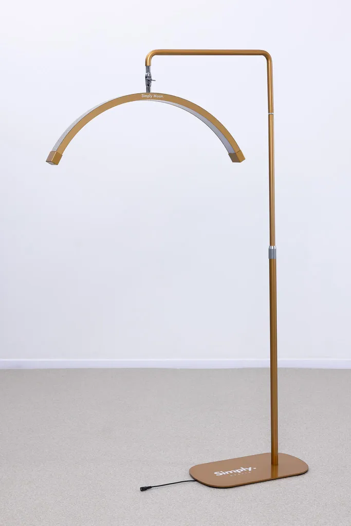 Lampe cosmétique LED Simply Moon Gold à commande tactile intuitive - 3