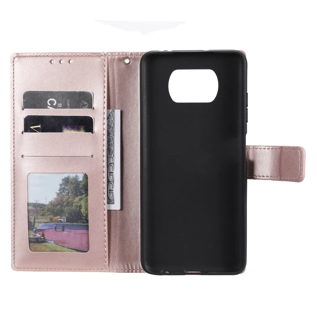 COVER FLIP A LIBRO per XIAOMI POCOPHONE POCO X3 CUSTODIA PORTAFOGLIO