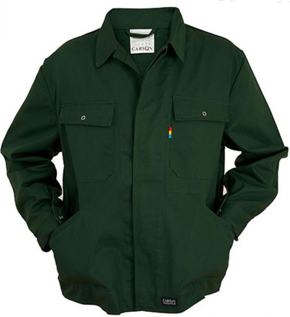 Carson Classic Workwear KTH728 | Herren Classic Blouson Work Jacket bis 60 Grad waschbar - Farbe: Moosgreen - Größe: 60