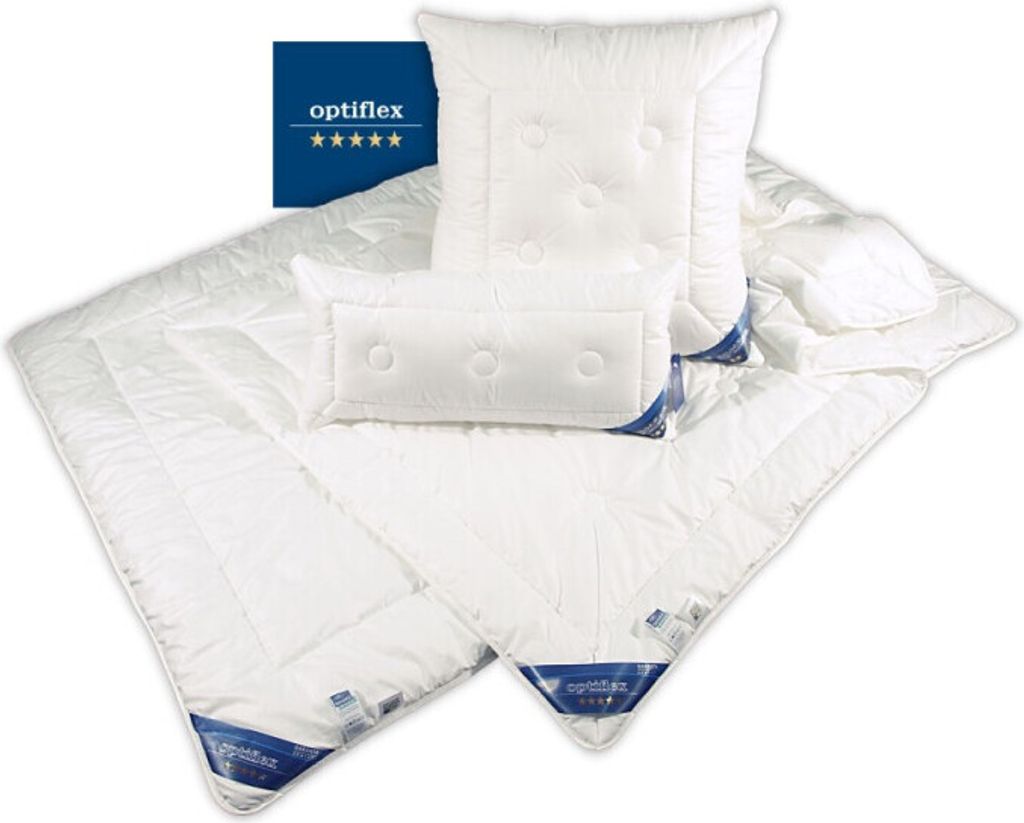 Faserdecke Sommer Bettdecke - Leicht Steppbett - Garanta optiflex 155x220 cm