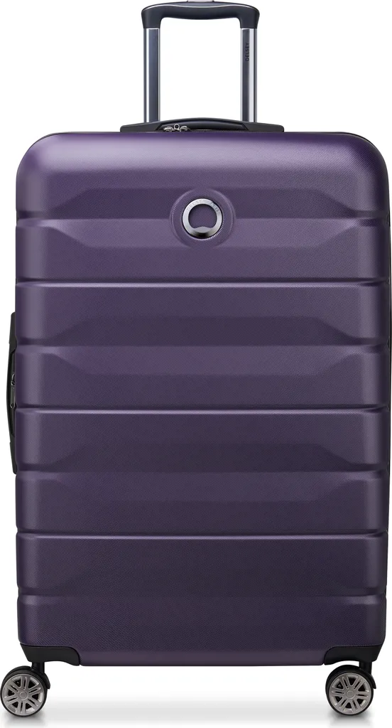 Valise grand format DELSEY PARIS Air Armour 4 roues 77 cm violette