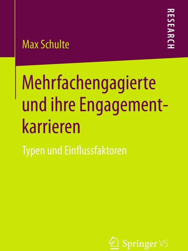 Mehrfachengagierte und ihre Engagementkarrieren