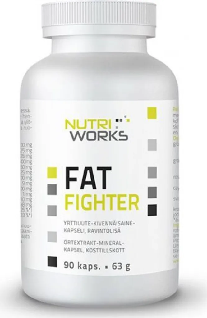 Fat Fighter 90 gélules capteur de graisses et sucres haute efficacité