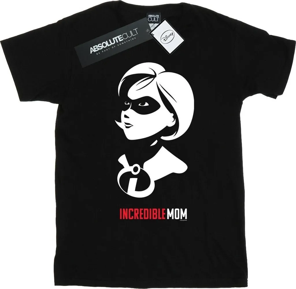 T-shirt maman Disney noir idéal pour cadeau fête des mères S