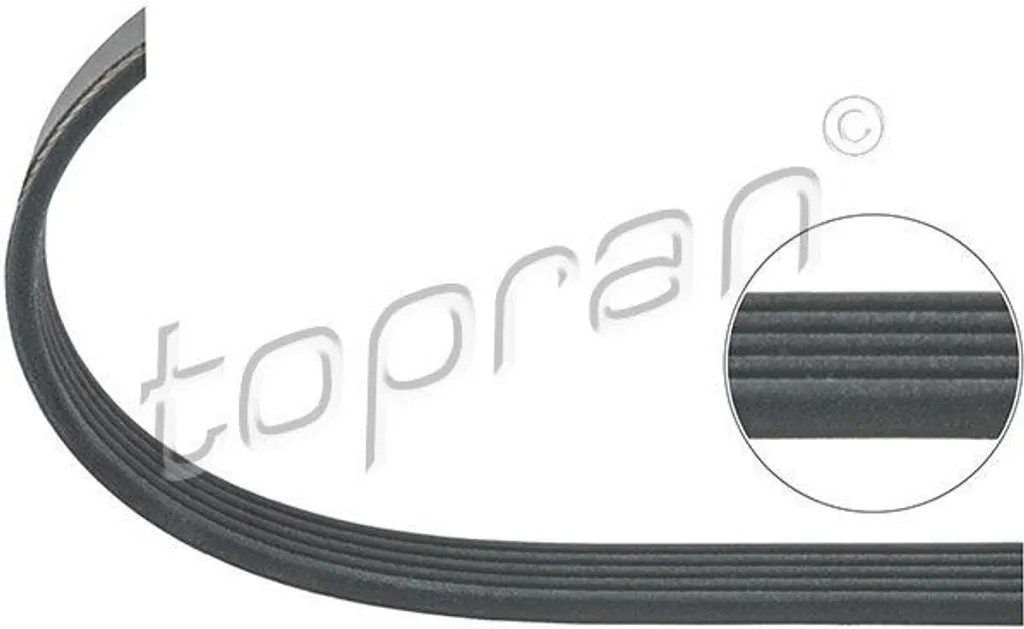 Bague d'étanchéité TOPRAN 202 334 compatible Opel Insignia et Vectra