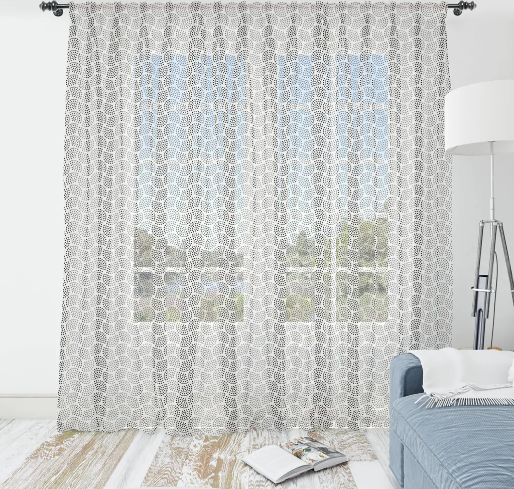 Grande Arazzo Astratto Minimalista 220x274cm - Tessuto Satin ABAKUHAUS
