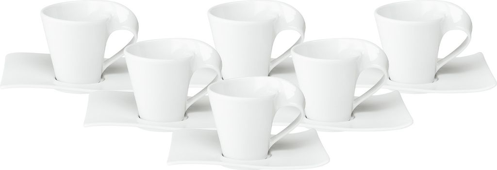 Villeroy & Boch NewWave Espressotasse mit Untertasse 80 ml Produktbild 