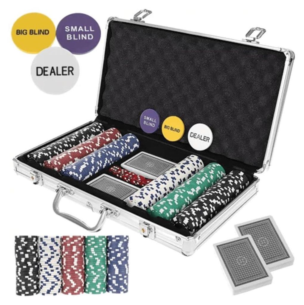 Poker - set da 300 fiches nella valigetta HQ 23528 Immagine del prodotto 