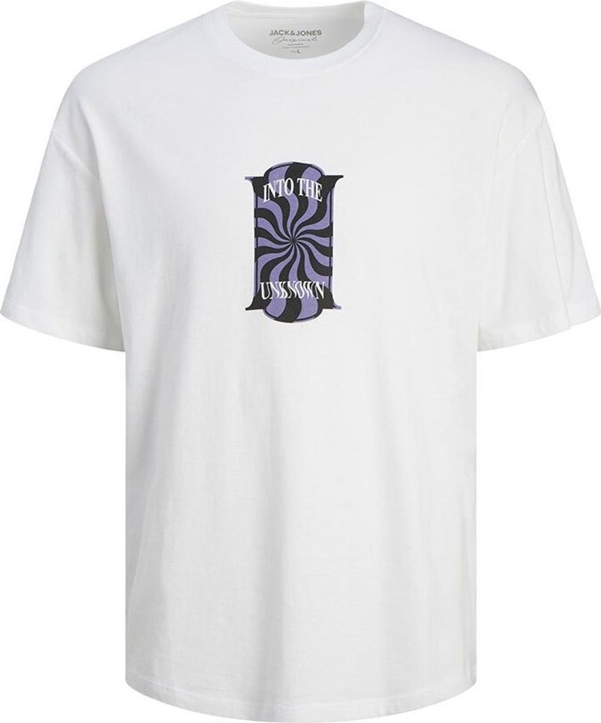 Jack & Jones Delirium Kurzarm-t-shirt Weiß 2XL Mann Weiß 2XL