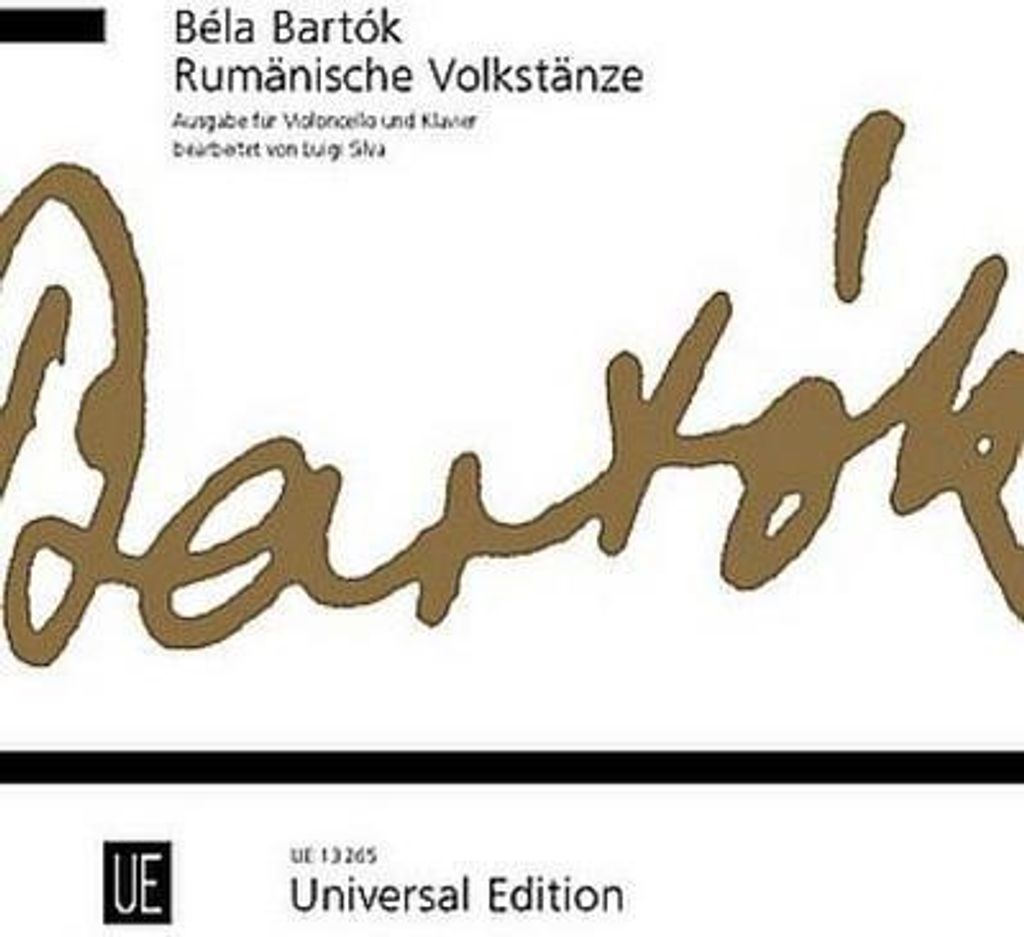 Rumänische Volkstänze für Violoncello und Klavier