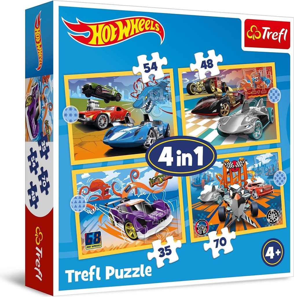 Trefl 34627, 70 Stück(e), Cartoons, 4 Jahr(e) Produktbild 