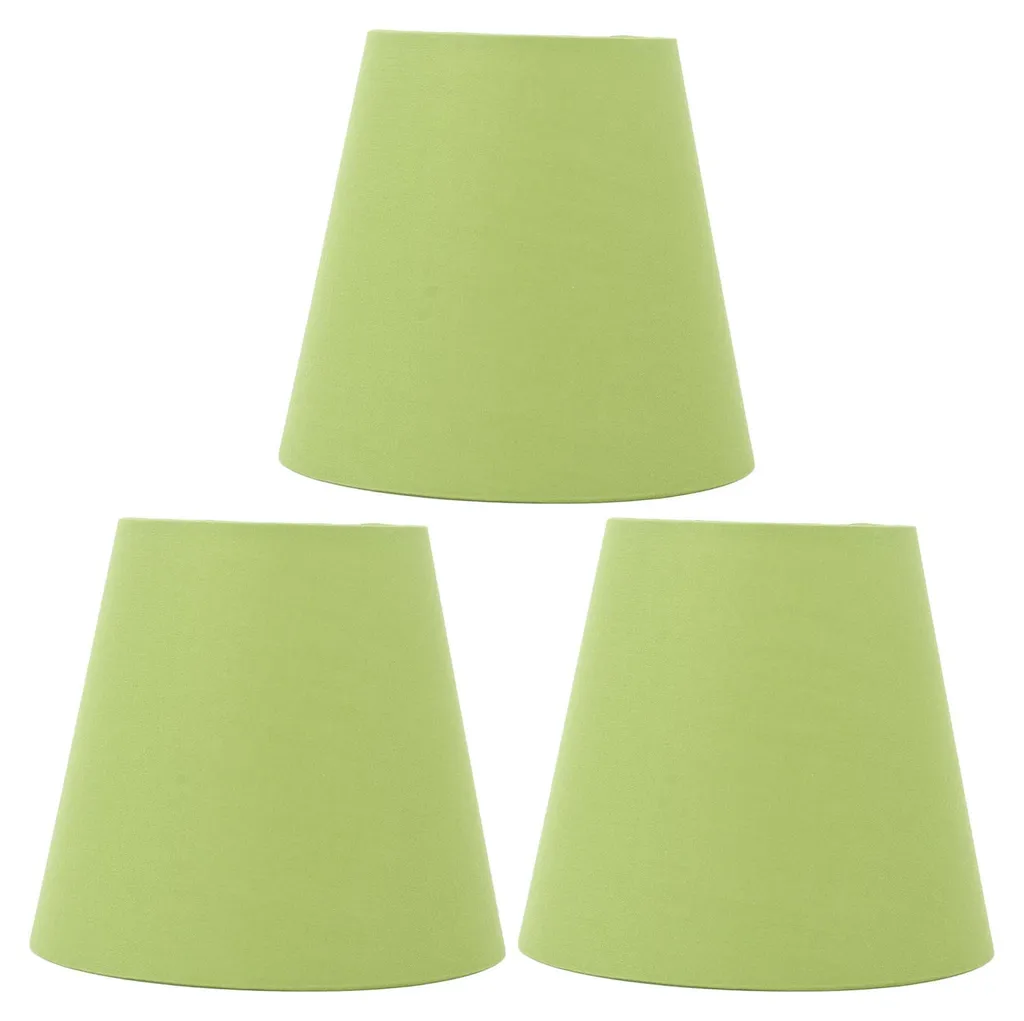 Abat-jour E14 anti-poussière vert pois : fini la saleté sur vos luminaires