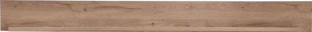 Wandboard >Kathlin< in Viking Eiche Nachbildung, Holzwerkstoff - 180x18x22cm (BxHxT)