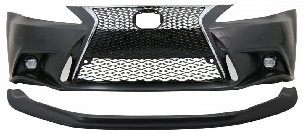 Stoßstange & Spoiler für Lexus IS XE20 05–13 Umbau auf IS F Sport Facelift XE30 Look.
