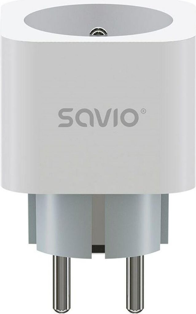 Savio WI-FI smart Steckdose 16A AS-01 White Wireless White