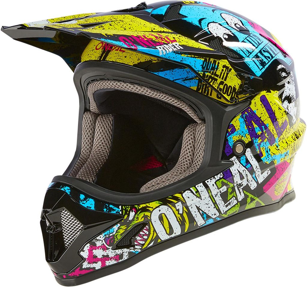Oneal Sonus Riot Kinder Downhill Helm, bunt, Y/L (51/52) Produktbild 