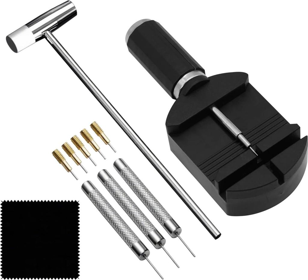 Stiftaustreiber für Uhren, Armbandwerkzeug, Uhrmacherwerkzeuge zum Anpassen und Kürzen von Armbändern, Entfernen von Gliedern und Zerlegen von U...