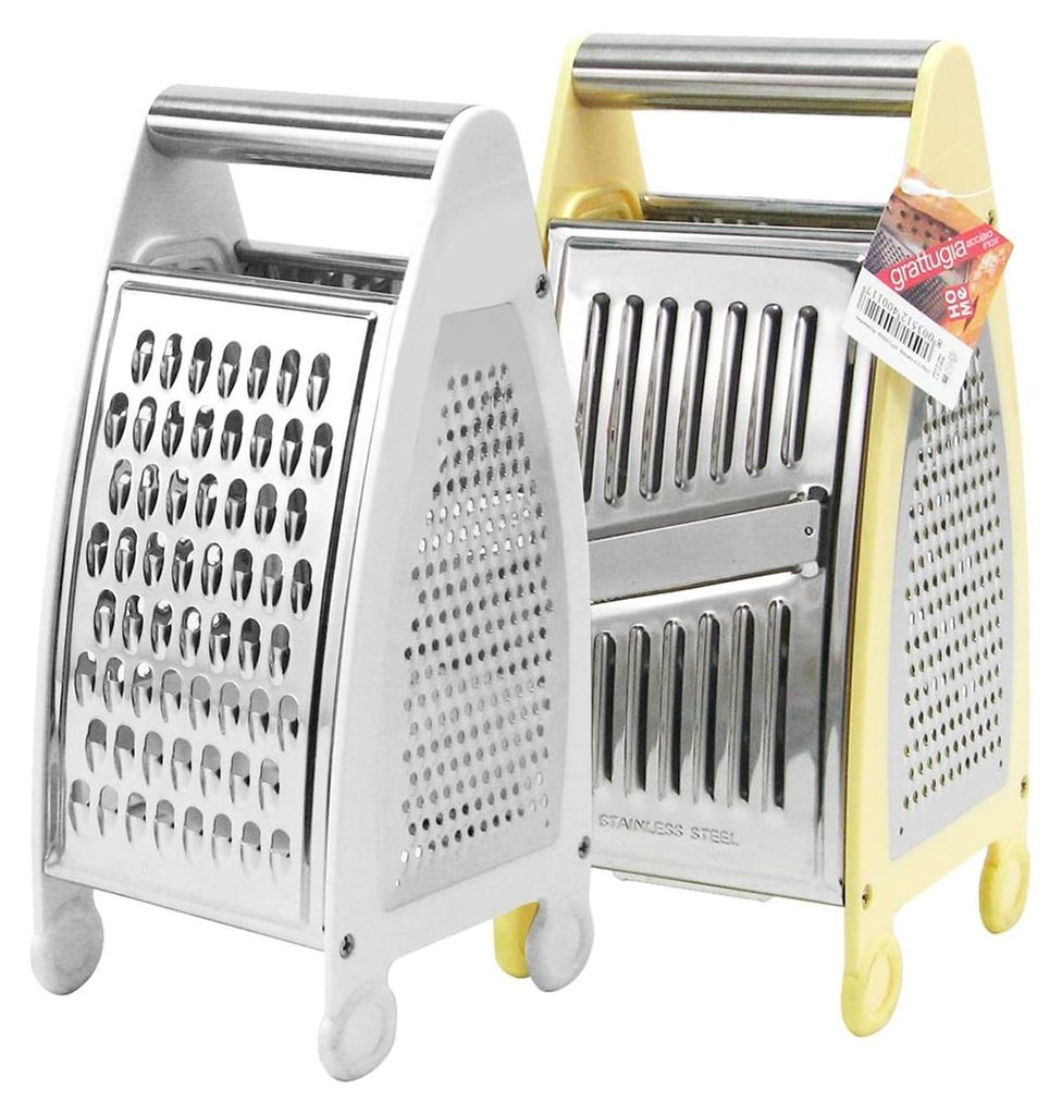 Home Reibe mit Behälter, Edelstahl, Standard, Medium