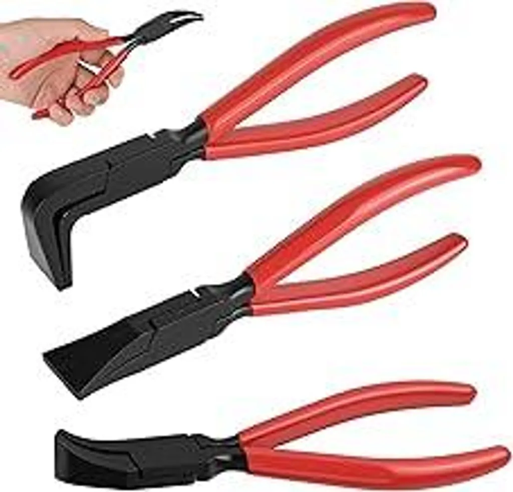 YYTECH Set di pinze per piegare, 3 pezzi Pinza per piegare la lamiera 0 45 90 gradi, set di mini pinze per lamiera, pinza per piegare 22 mm, utensili per copritetti e lattonieri per piegare e lisciare lamiere