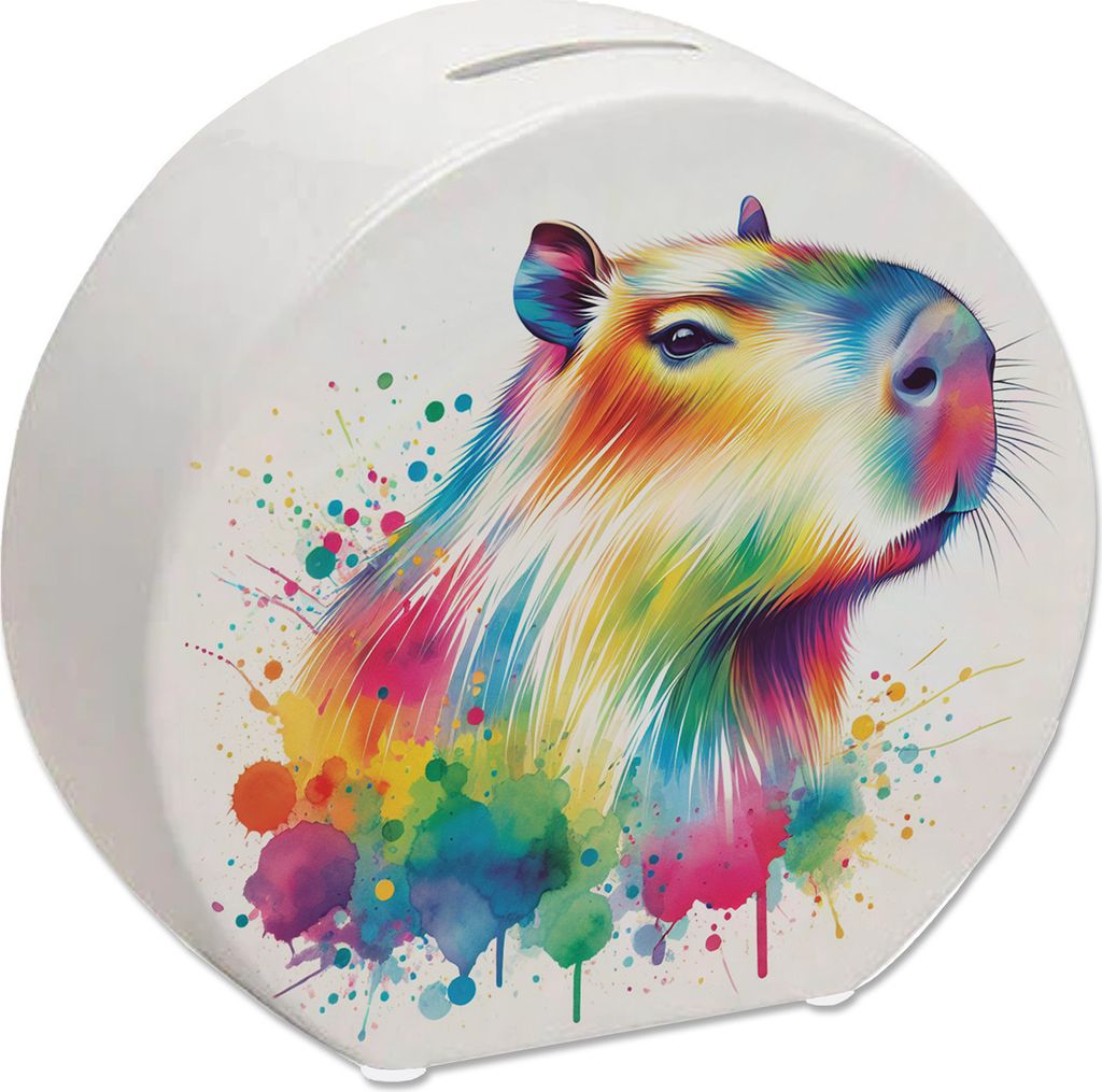 Capybara Aquarell Spardose