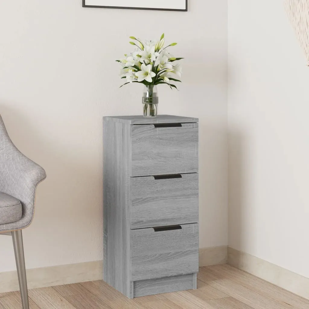 Maison Exclusive Credenza in Legno Multistrato Grigio Sonoma 70cm