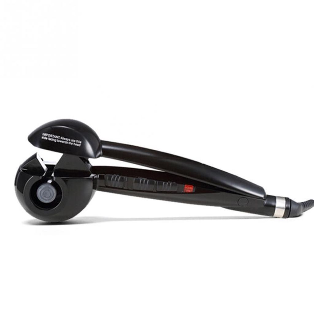 Automatische Lockenwickler, Turmalin Keramik Lockenstab Auto Rotating Curling Wand - Rosa