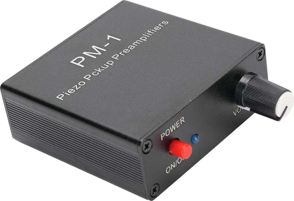 Préamplificateur guitare piézo rechargeable pour micros de surface compact - 7