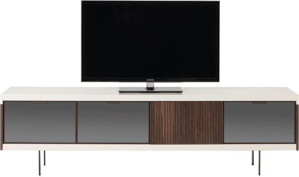 Lowboard rtv Regal Sideboard rtv Design Luxus Holz Weiß Möbel 225cm