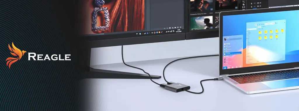 Hub Répartiteur HDMI 4K 60Hz Haute Fréquence 165Hz Adaptateur USB-C