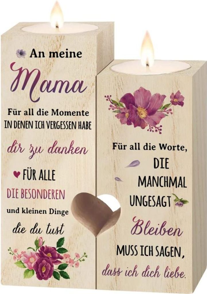 Herzförmiger Kerzenständer für die stimmungsvolle Heimdekoration – Individuelles Muster, 20 Aluminiumgehäuse