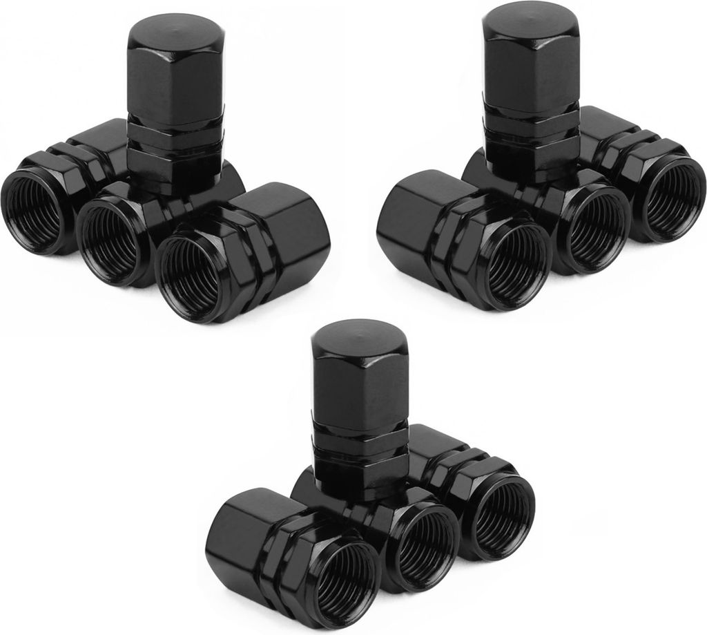 4 Stück Ventilkappen Aluminium Für BYD - Stylische Reifendruck Kappen In Blau