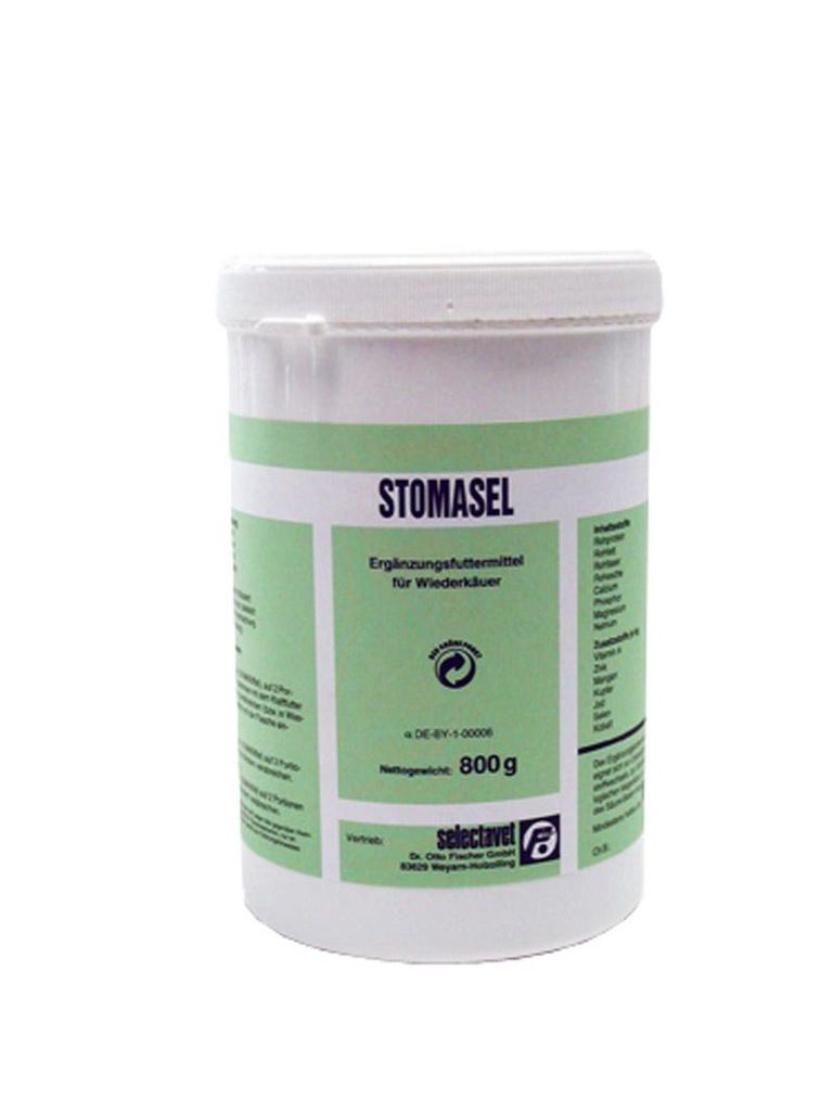 selectavet Stomasel 800 g | Pansenfunktion bei Wiederkäuern | Magenflora Säure-Basen-Haushalt