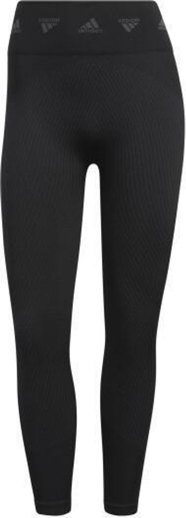 Adidas Aeroknit Training 7/8 Leggings - Schwarz, XL