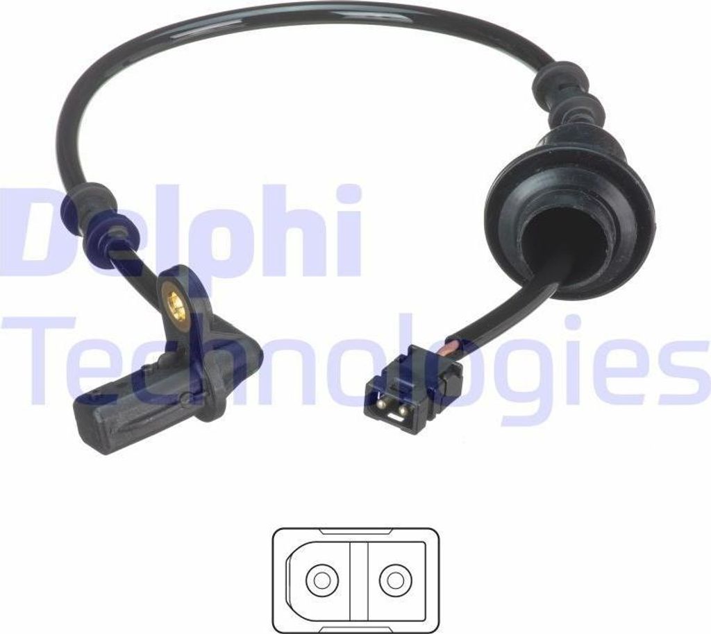Sensor, Raddrehzahl DELPHI SS20486