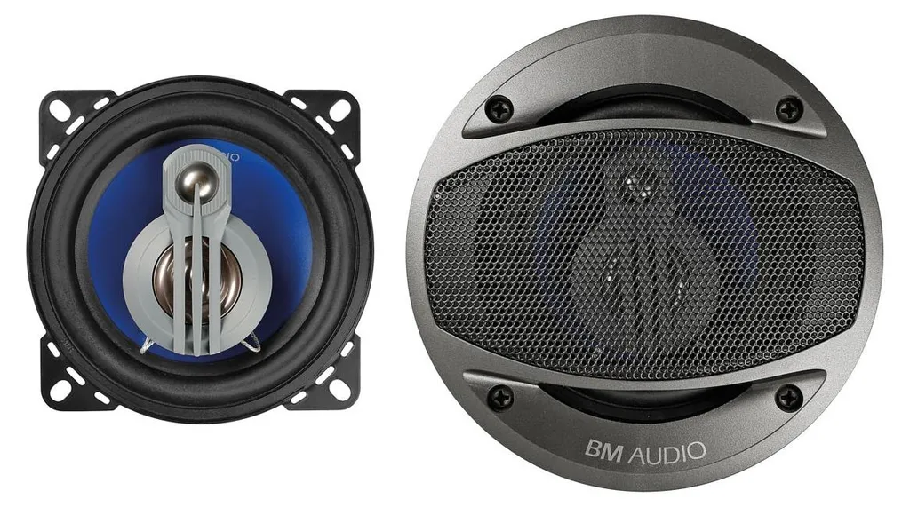 Haut-parleurs 100mm pour portière voiture XJ3-443 - Kit audio 250W 2x