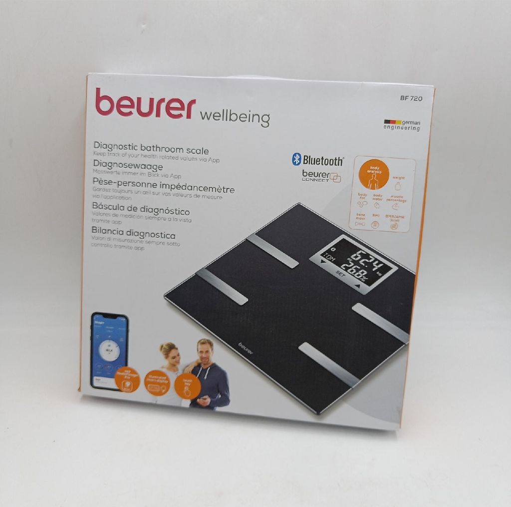 beurer Körperanalysewaage BF 720 schwarz für max. 180,0 kg Produktbild 6