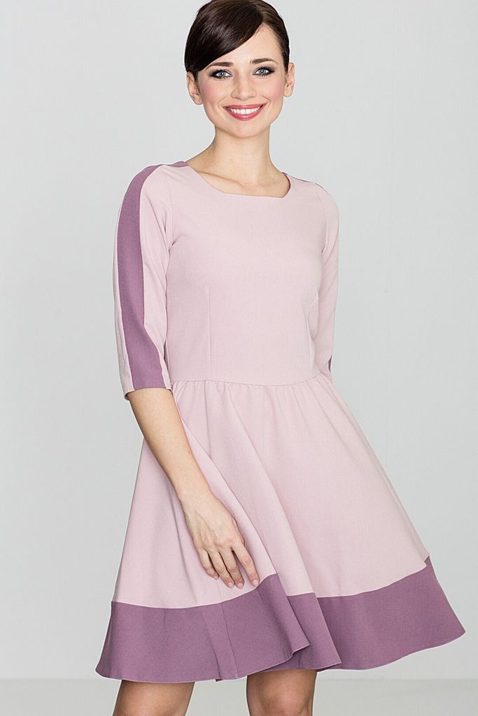 Lenitif Minikleid für Frauen Guedwen rosa XL