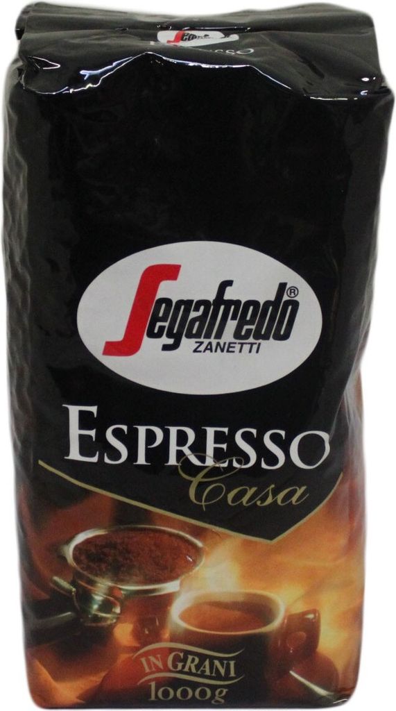 A bag of whole bean coffee.