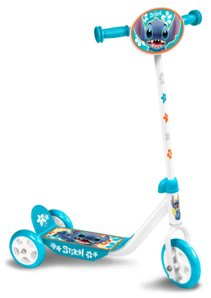 Trottinette 3 Roues Disney Stitch : Glisse Sécurisée sans Risque de Chute